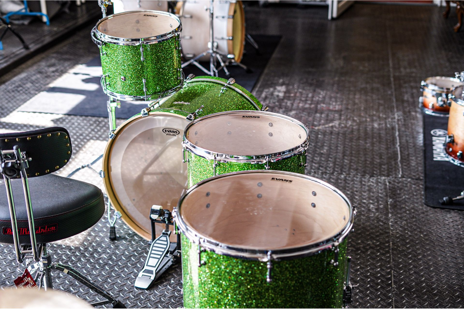 Polmuz Maple Model 1 - 24/13/16/18 - Green Big Sparkle — zdjęcie 8