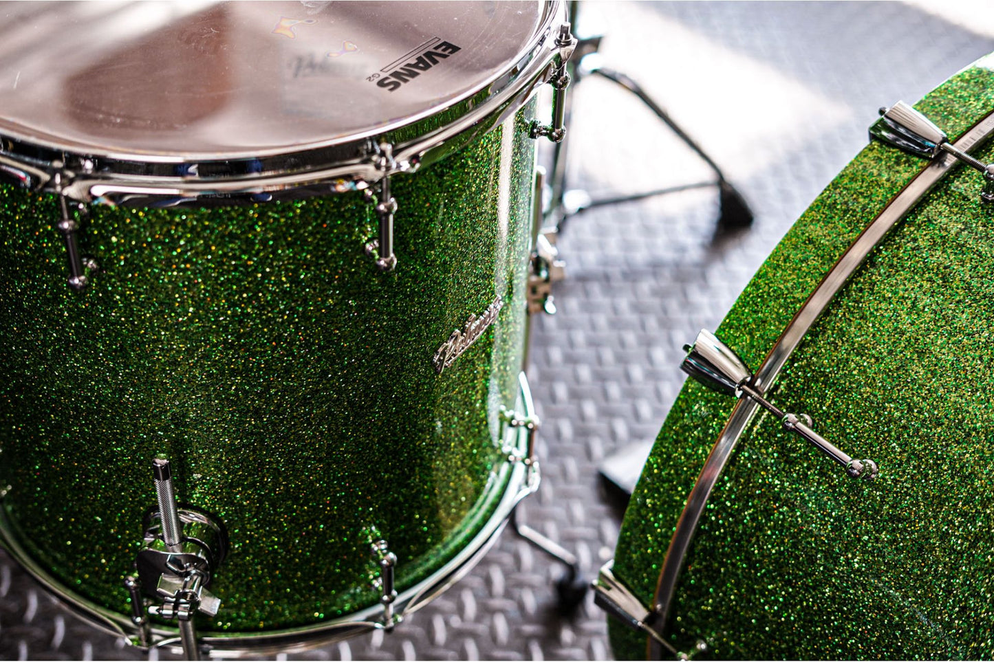 Polmuz Maple Model 1 - 24/13/16/18 - Green Big Sparkle — zdjęcie 2