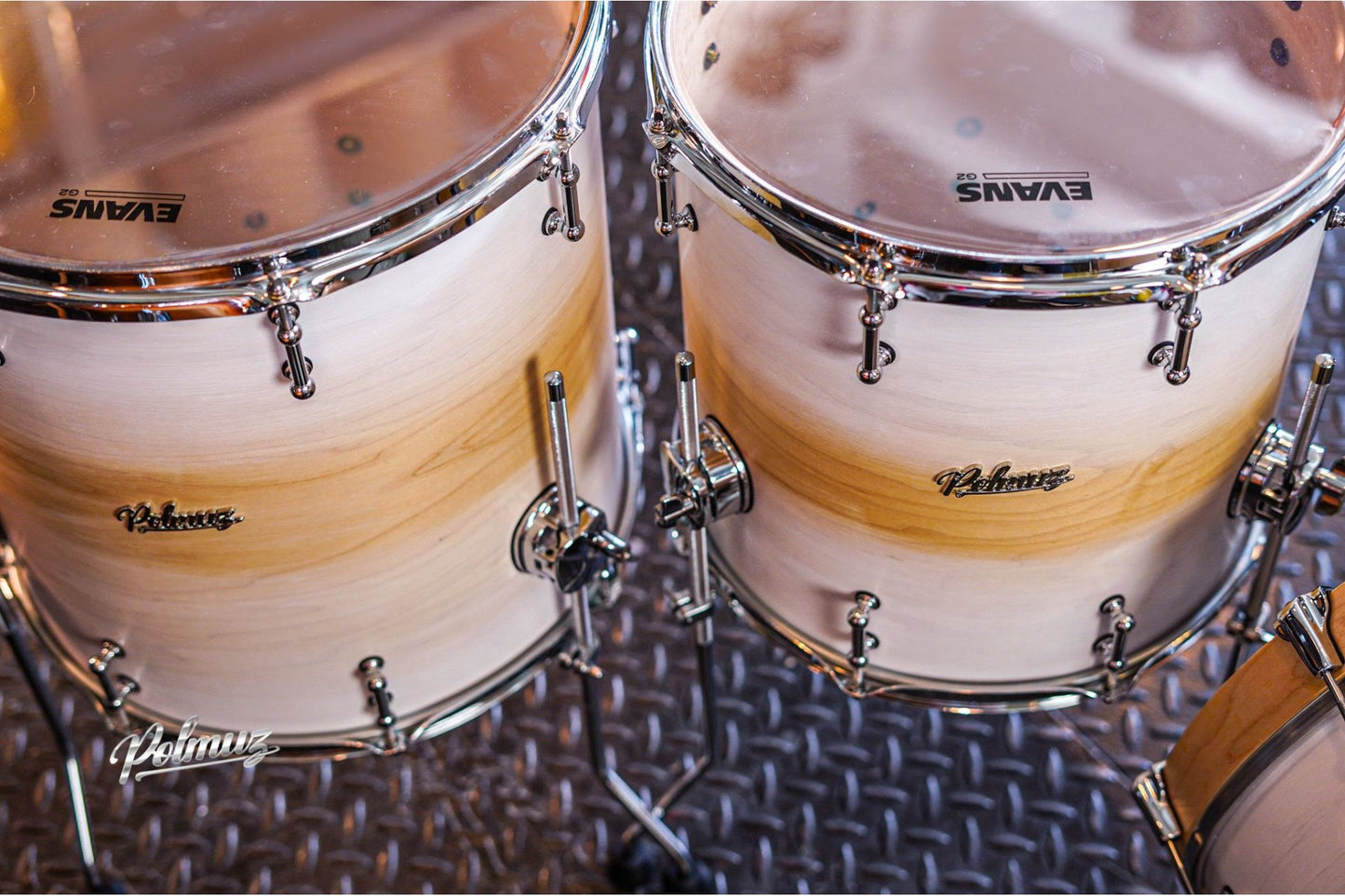 Polmuz Maple Model 1 - 2x22/10/12/14/16/14SD - White to natural Fade — zdjęcie 11