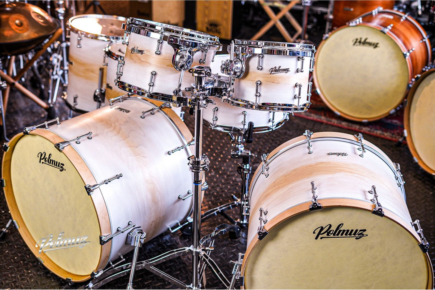 Polmuz Maple Model 1 - 2x22/10/12/14/16/14SD - White to natural Fade — zdjęcie 6