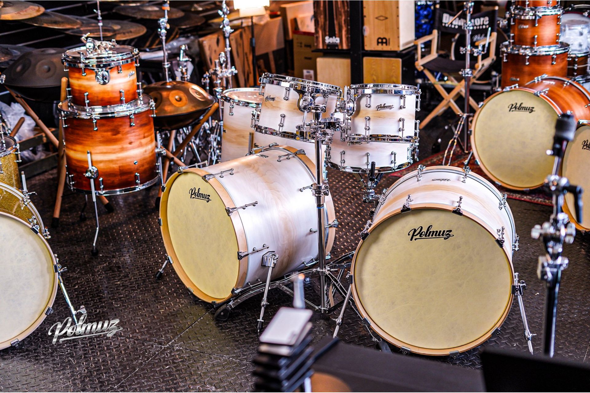 Polmuz Maple Model 1 - 2x22/10/12/14/16/14SD - White to natural Fade — zdjęcie 5
