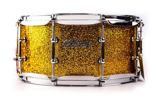 Polmuz Maple Snare 13x6,5 Dark Gold Sparkle