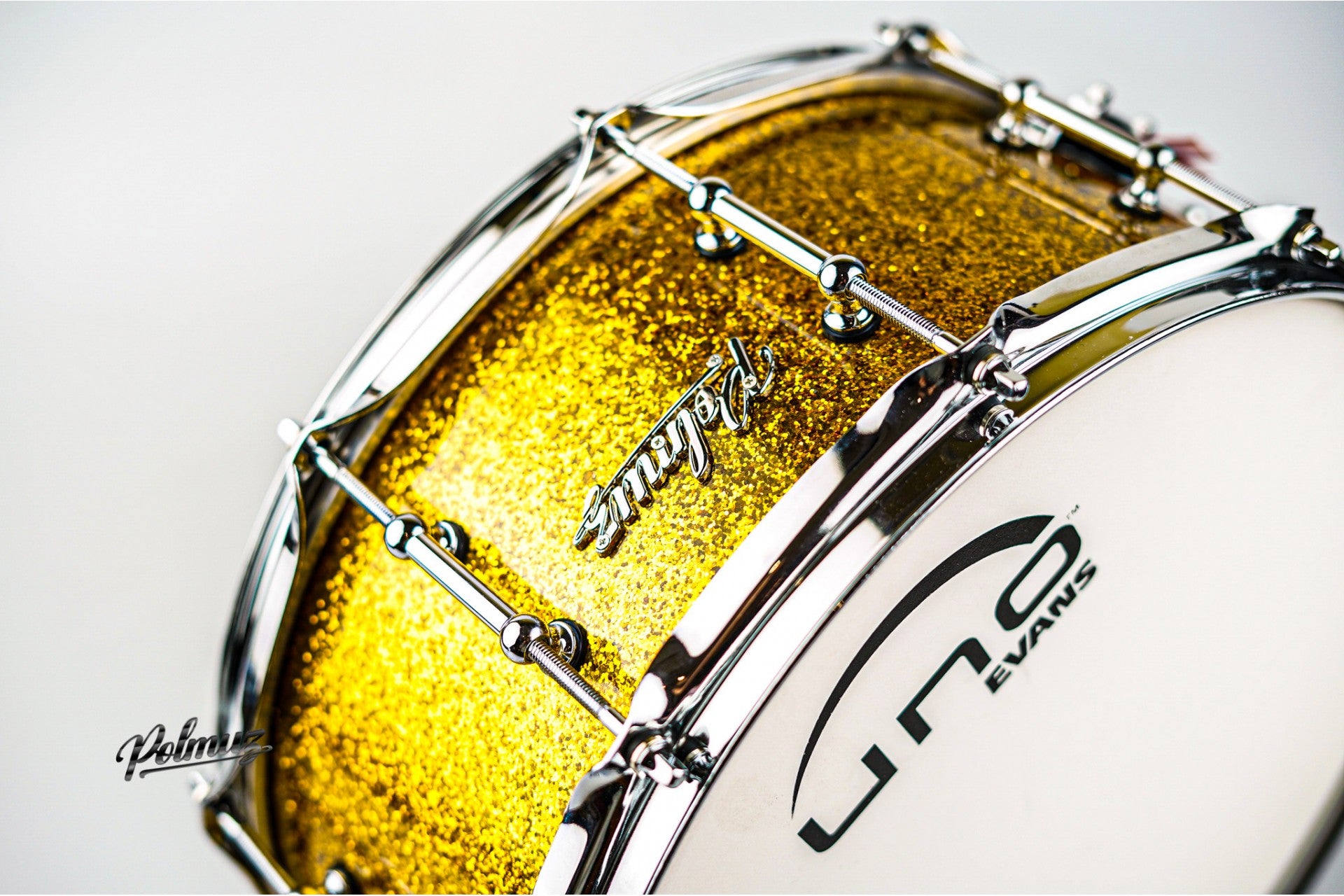 Polmuz Maple Snare 13x6,5 Dark Gold Sparkle — zdjęcie 16