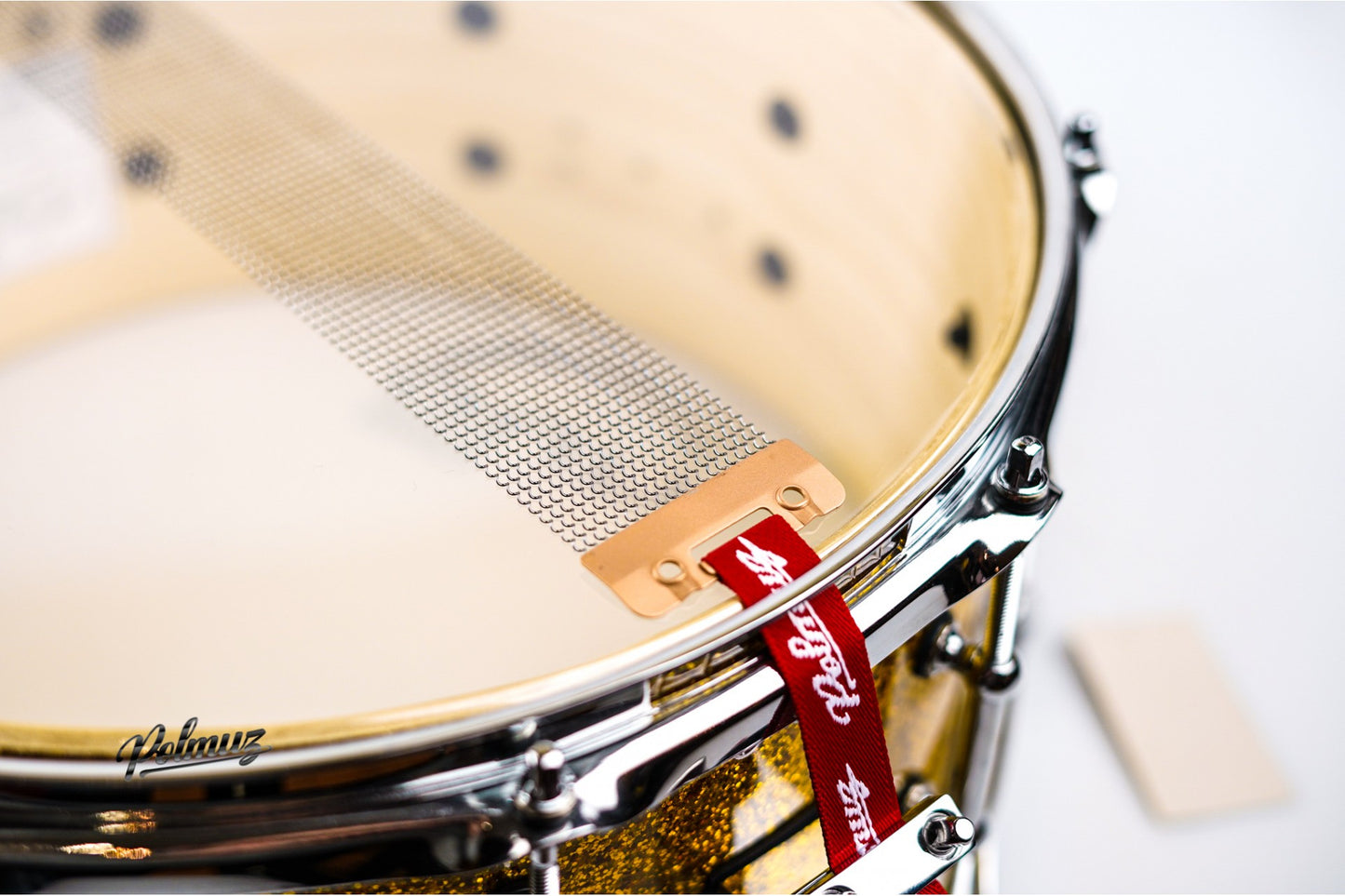 Polmuz Maple Snare 13x6,5 Dark Gold Sparkle — zdjęcie 18
