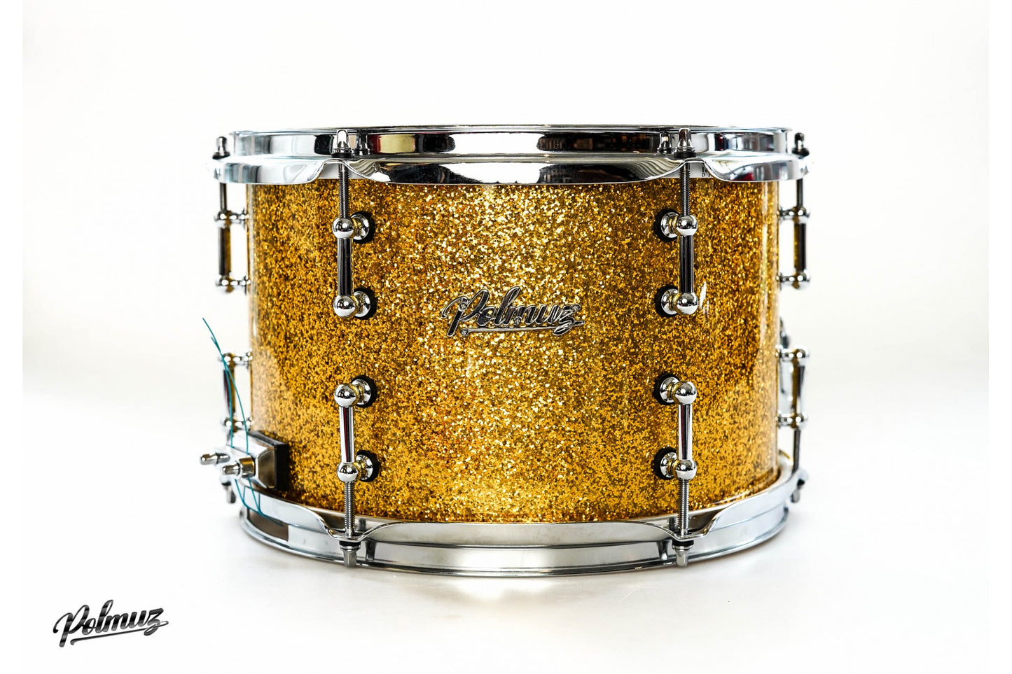 Polmuz Maple Snare Model 2 12x9 Dark Gold Sparkle - promo