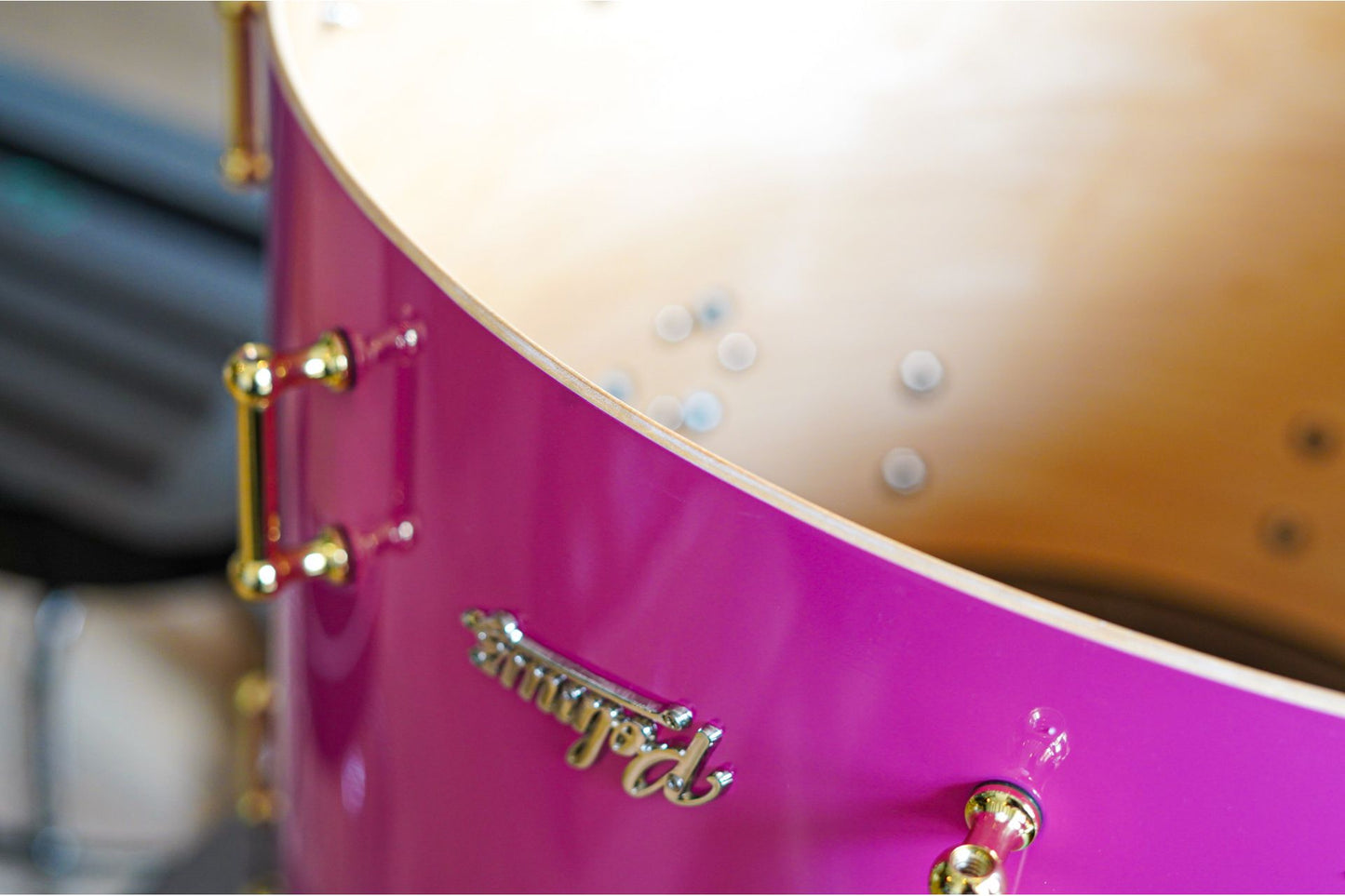 Polmuz model 1 - 22/10/12/14/16 - Pink car lacquer / golden hardware