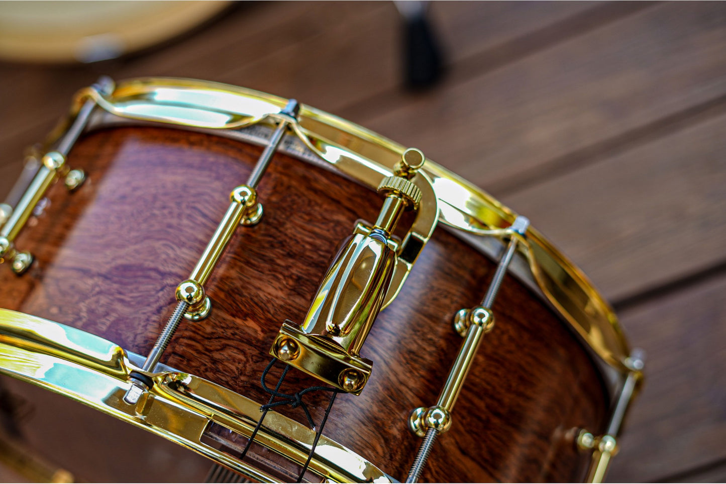 Polmuz model 1 Bubinga 14x6,5 Snare — zdjęcie 7