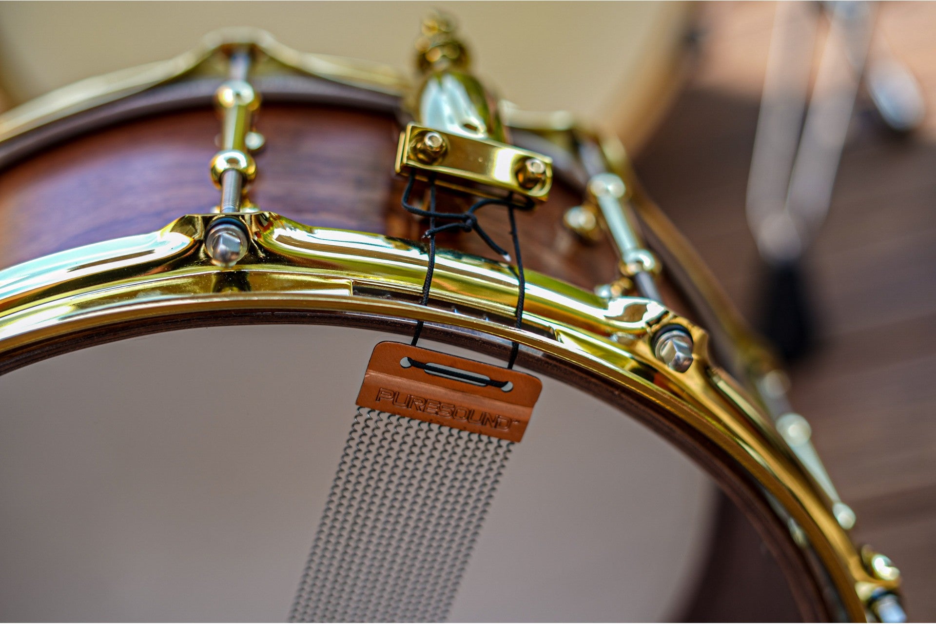 Polmuz model 1 Bubinga 14x6,5 Snare — zdjęcie 10