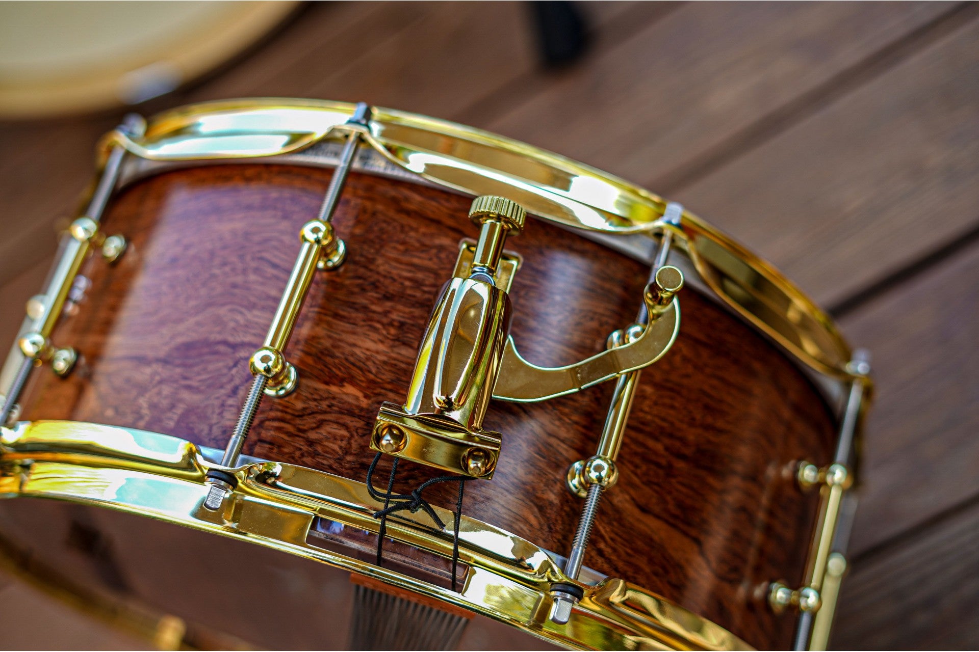 Polmuz model 1 Bubinga 14x6,5 Snare — zdjęcie 6