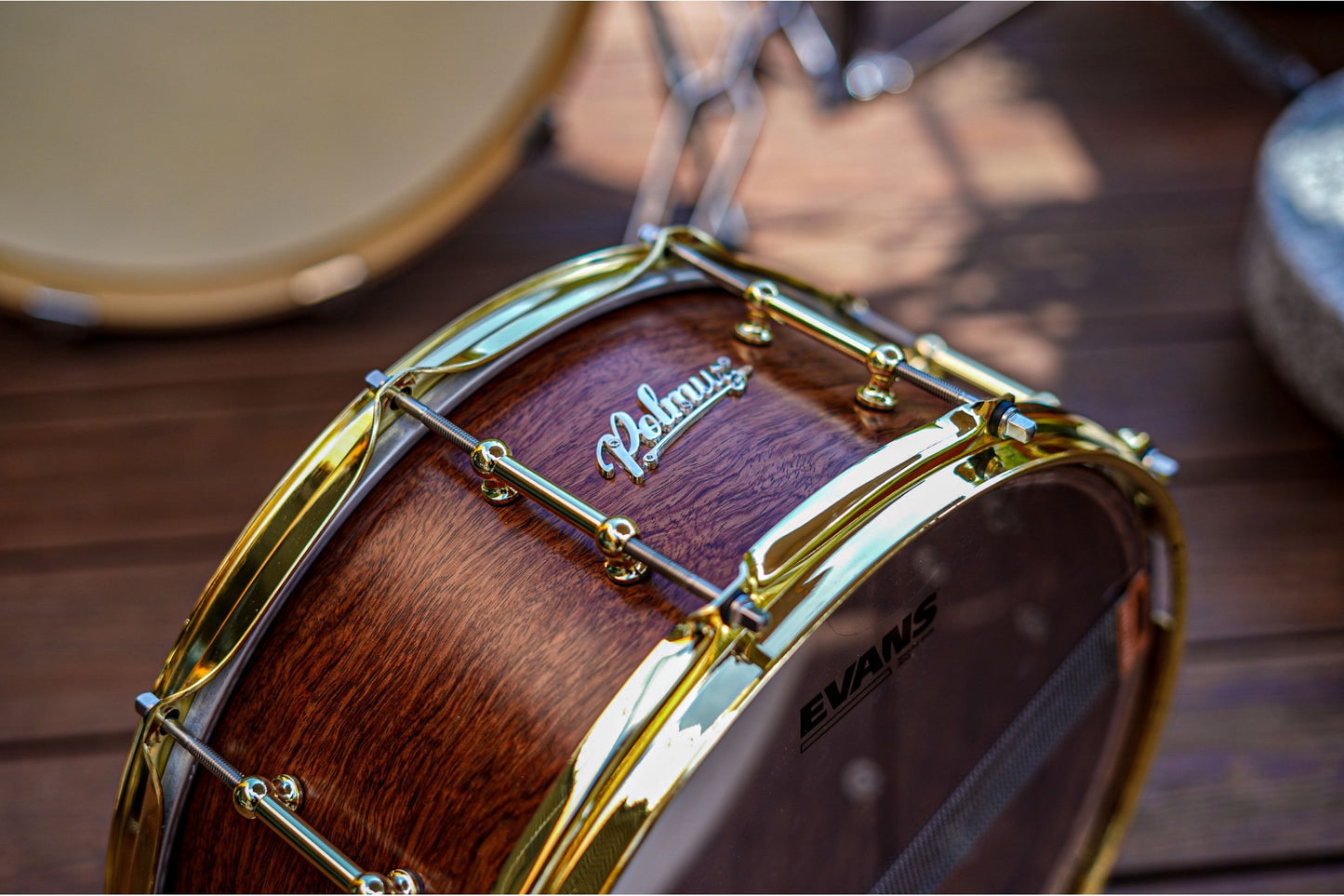Polmuz model 1 Bubinga 14x6,5 Snare — zdjęcie 4