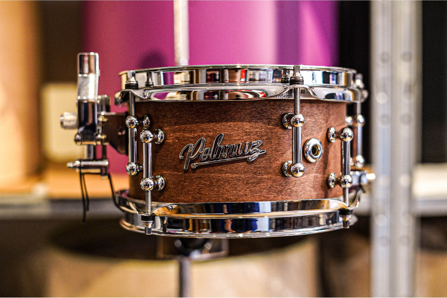 Polmuz model 1 Keler Maple 10x5 crazy Snare - Satin brown — zdjęcie 2