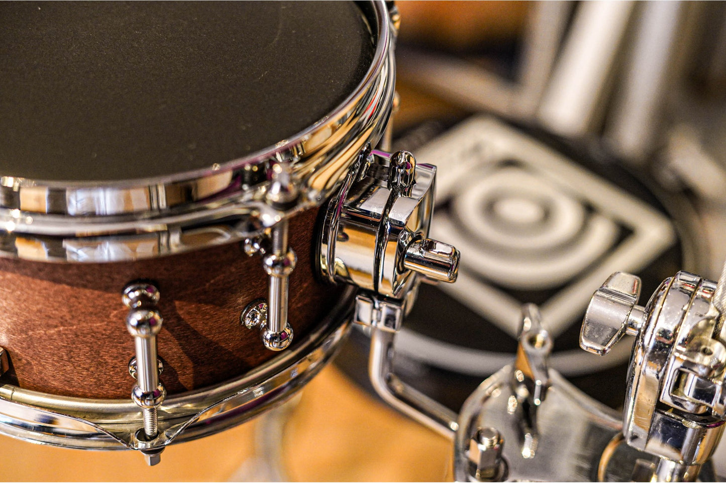 Polmuz model 1 Keler Maple 10x5 crazy Snare - Satin brown — zdjęcie 4