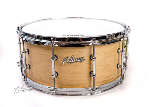 Polmuz model 1 Maple 13x6,5 Snare satin natural made in Poland