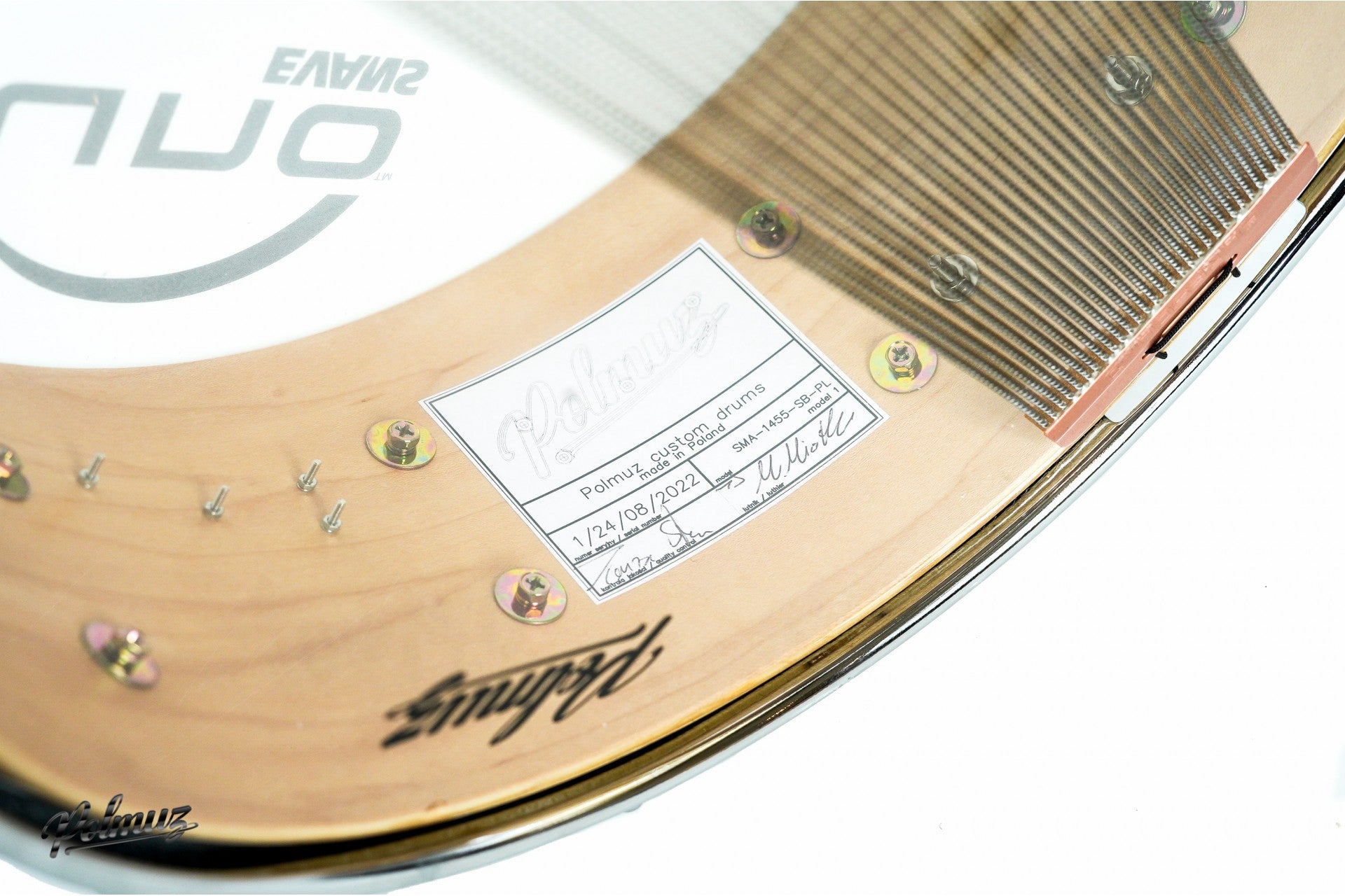Polmuz model 1 Maple 14x5,5 Satin Brown made in Poland — zdjęcie 5