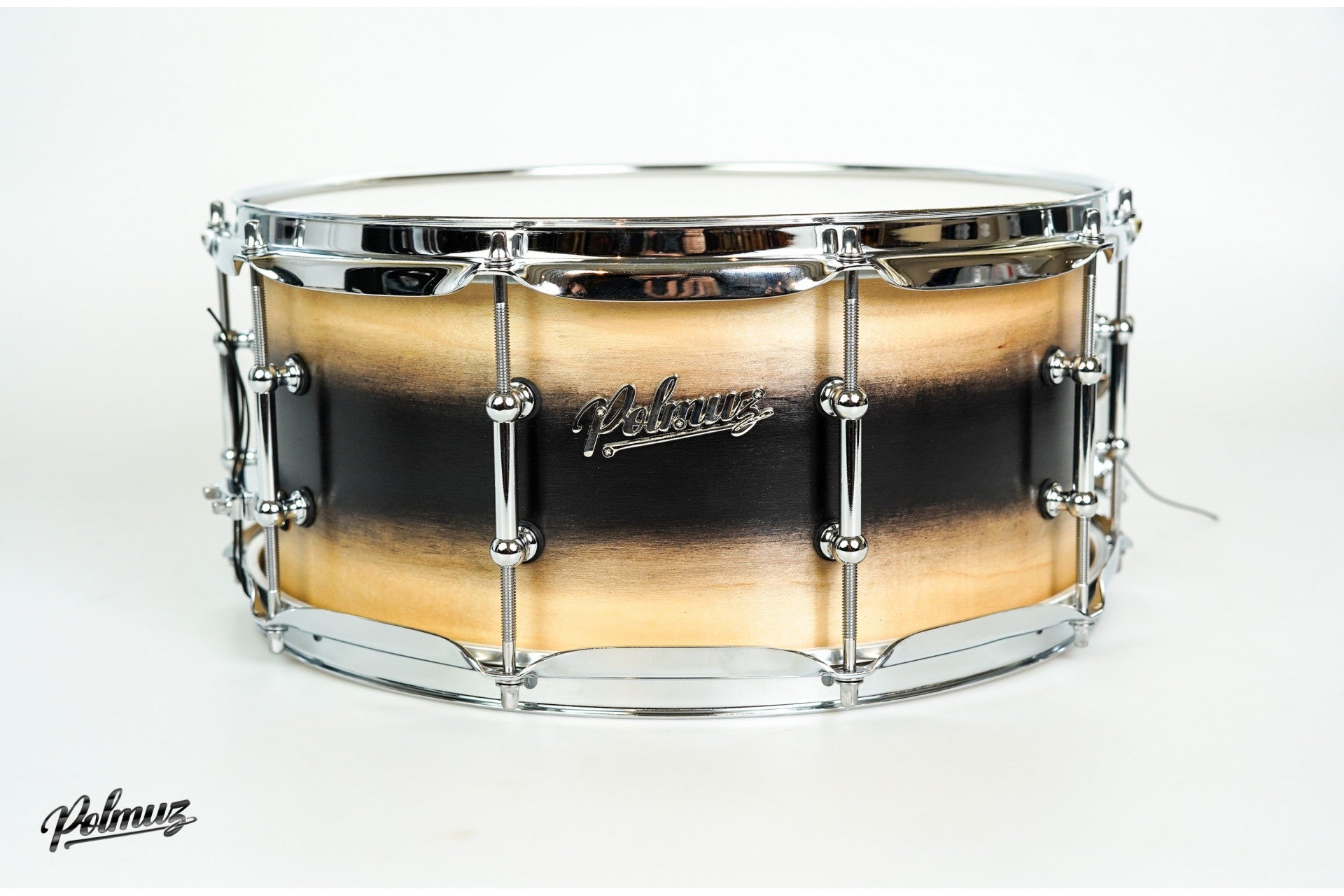 Polmuz model 1 Maple 14x6,5 Black Natural Fade made in Poland