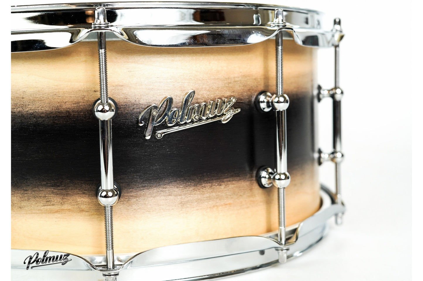Polmuz model 1 Maple 14x6,5 Black Natural Fade made in Poland — zdjęcie 2