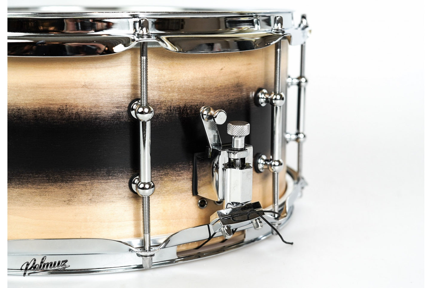 Polmuz model 1 Maple 14x6,5 Black Natural Fade made in Poland — zdjęcie 3