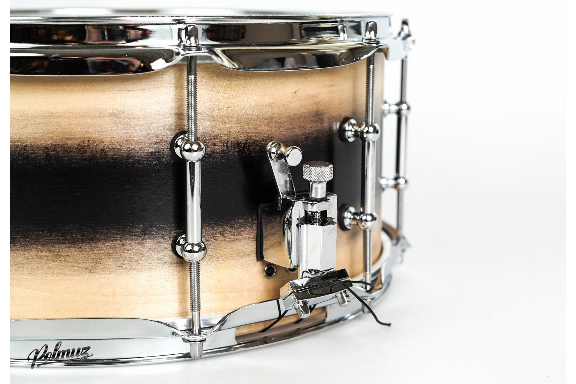 Polmuz model 1 Maple 14x6,5 Black Natural Fade made in Poland — zdjęcie 3