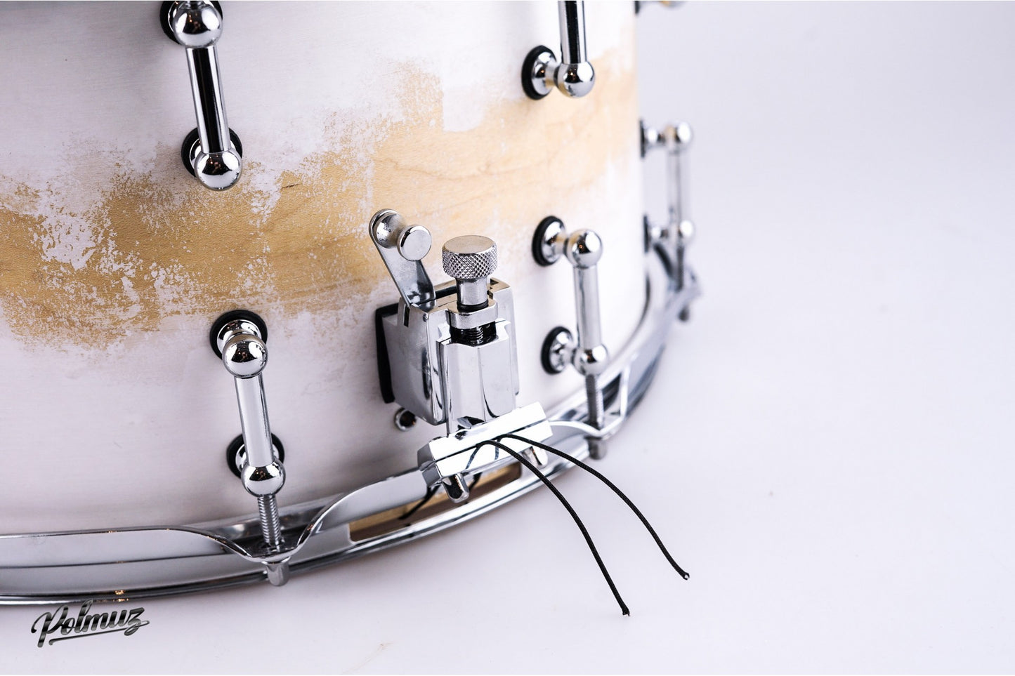 Polmuz Model 1 Maple 14x8 Satin White Urban Fade — zdjęcie 3