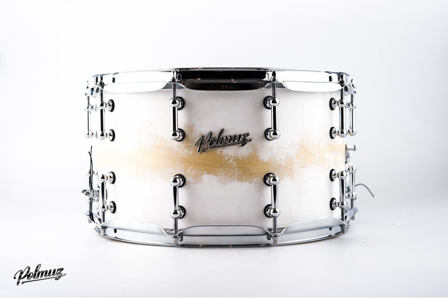Polmuz Model 1 Maple 14x8 Satin White Urban Fade