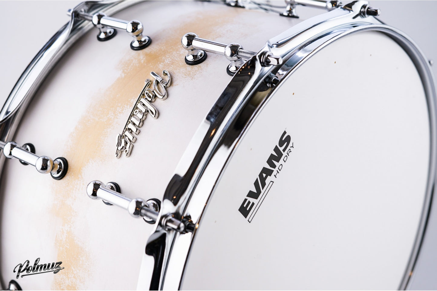 Polmuz Model 1 Maple 14x8 Satin White Urban Fade — zdjęcie 4