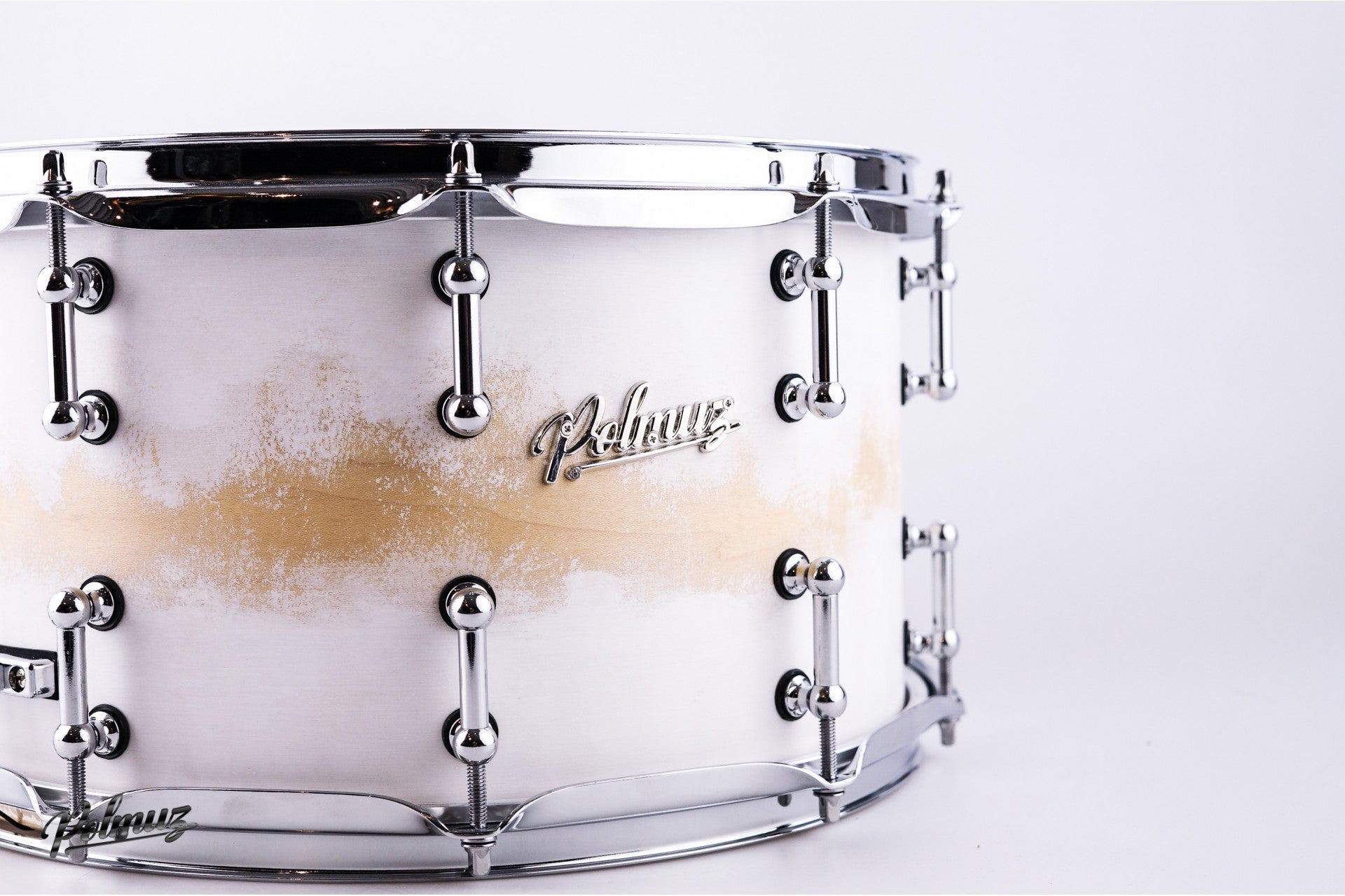 Polmuz Model 1 Maple 14x8 Satin White Urban Fade — zdjęcie 2