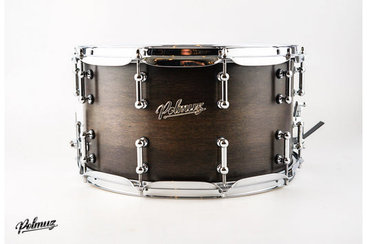Polmuz Model 1 Maple snare 14x8 Satin Black Fade