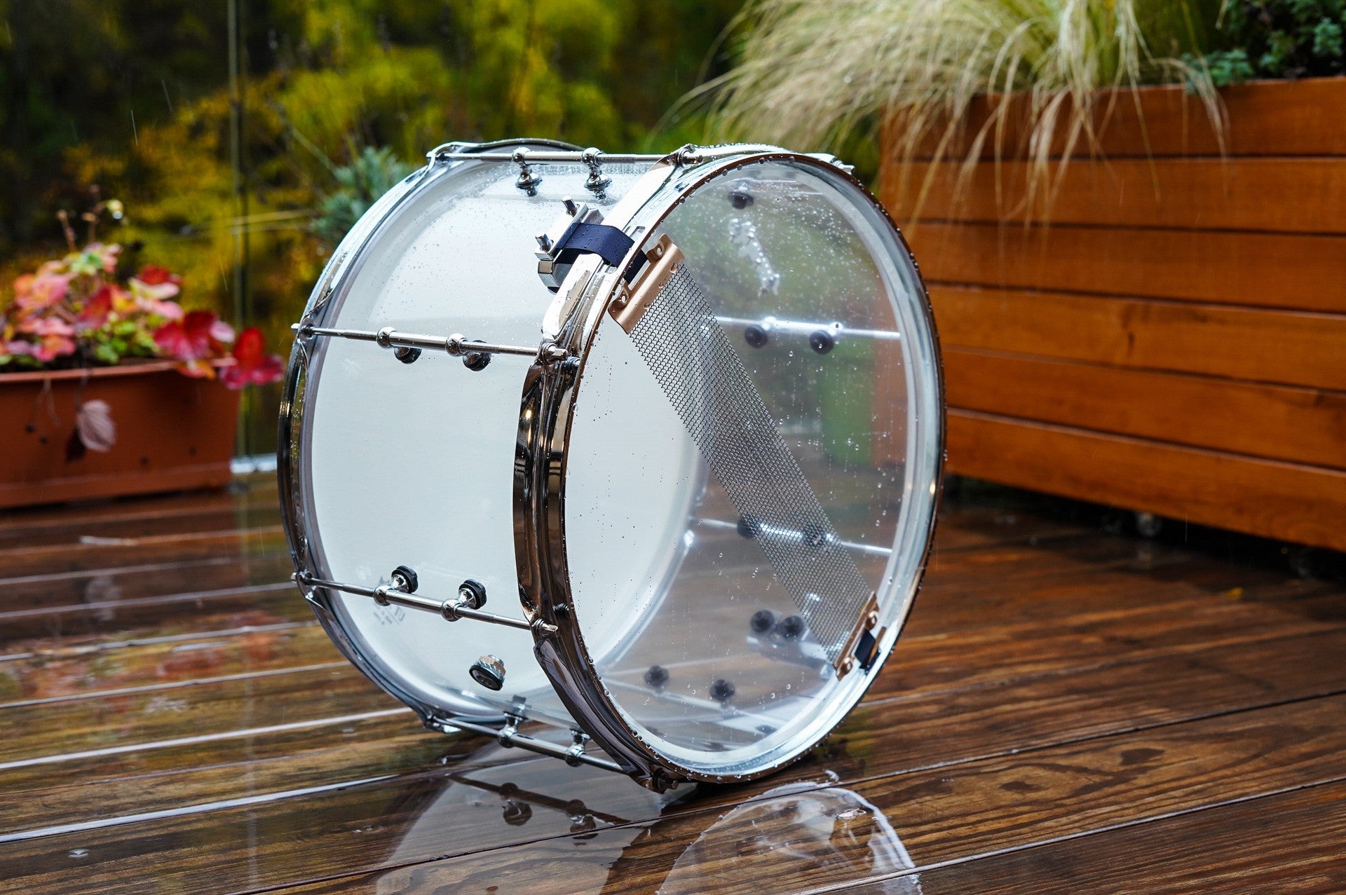 Polmuz model 2 acrylic - werbel akrylowy 14x8 transparent - cross lugs - die cast — zdjęcie 9