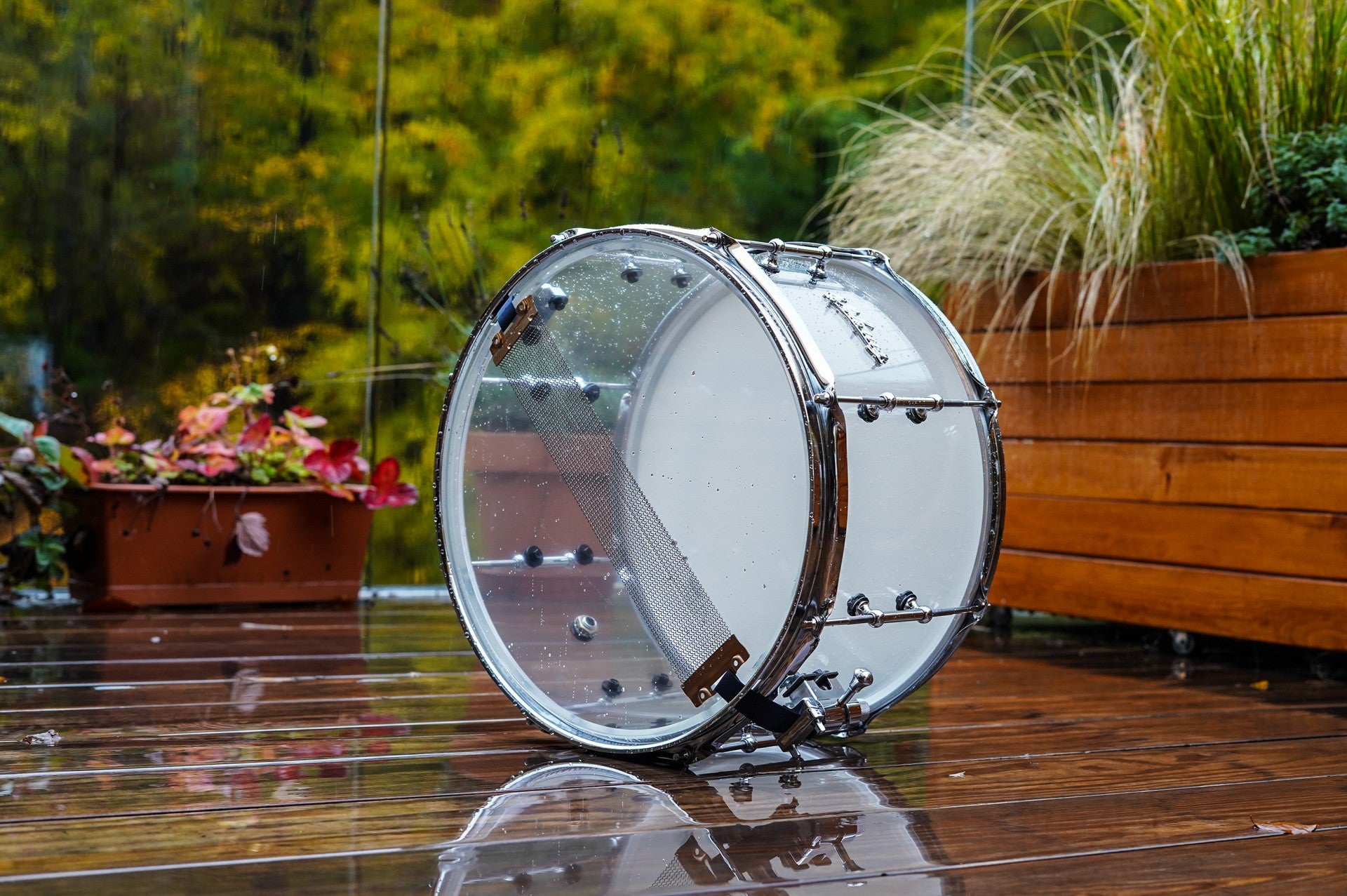 Polmuz model 2 acrylic - werbel akrylowy 14x8 transparent - cross lugs - die cast — zdjęcie 5