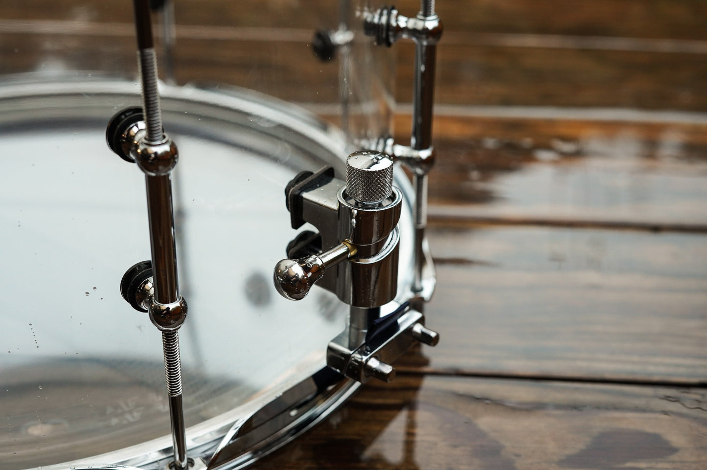 Polmuz model 2 acrylic - werbel akrylowy 14x8 transparent - cross lugs - die cast — zdjęcie 3