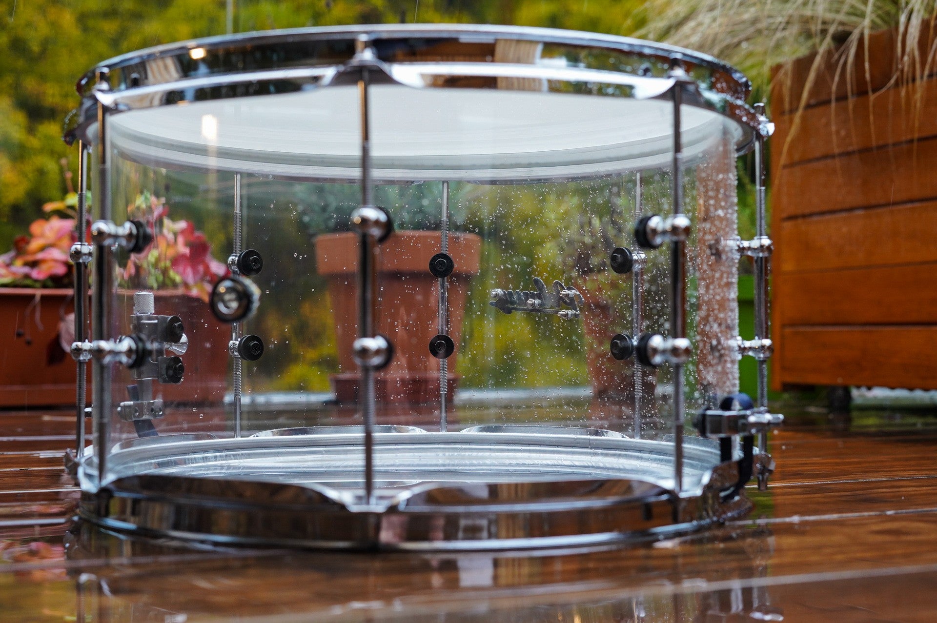Polmuz model 2 acrylic - werbel akrylowy 14x8 transparent - cross lugs - die cast — zdjęcie 10