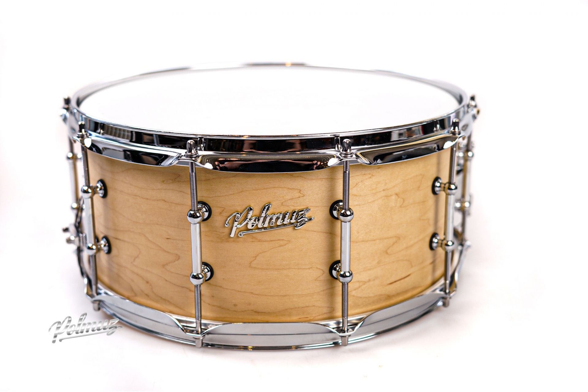 Polmuz model 2 Maple 14x5,5 Snare satin natural made in Poland