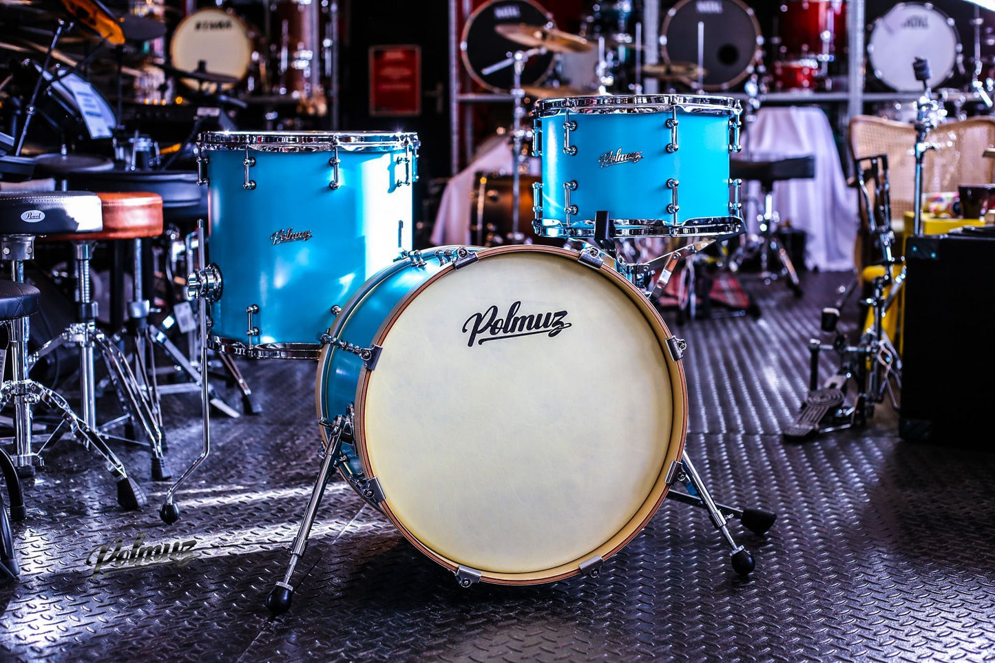 Polmuz Tulipwood (18/12/14) Aqua Blue Satin Lacquer — zdjęcie 2
