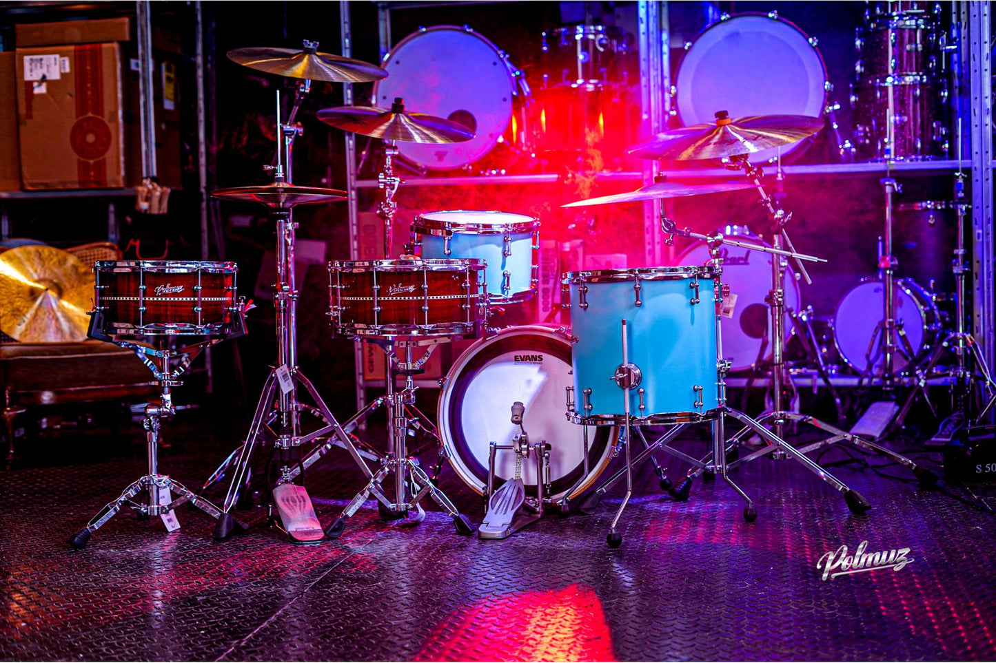 Polmuz Tulipwood (18/12/14) Aqua Blue Satin Lacquer — zdjęcie 6