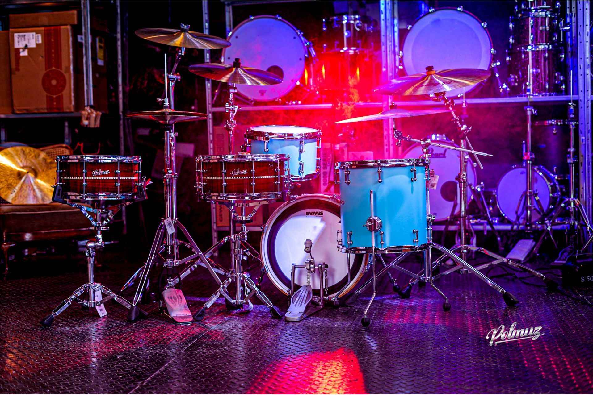 Polmuz Tulipwood (18/12/14) Aqua Blue Satin Lacquer — zdjęcie 6