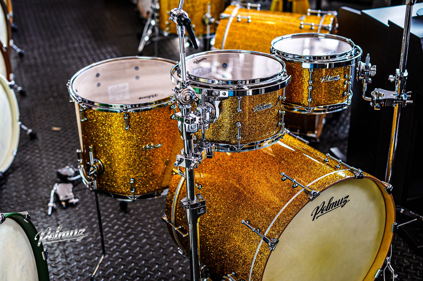 Polmuz Tulipwood 22/10/12/16 Dark Gold Sparkle — zdjęcie 12