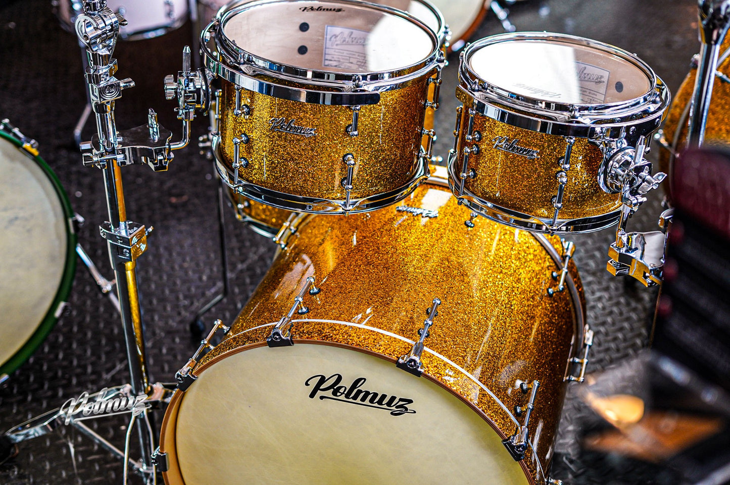 Polmuz Tulipwood 22/10/12/16 Dark Gold Sparkle — zdjęcie 4