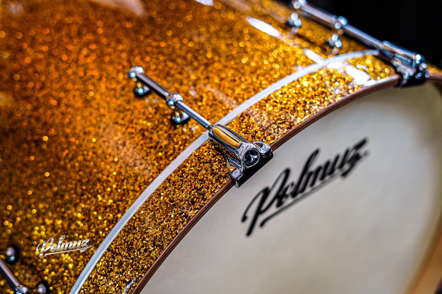Polmuz Tulipwood 22/10/12/16 Dark Gold Sparkle — zdjęcie 10