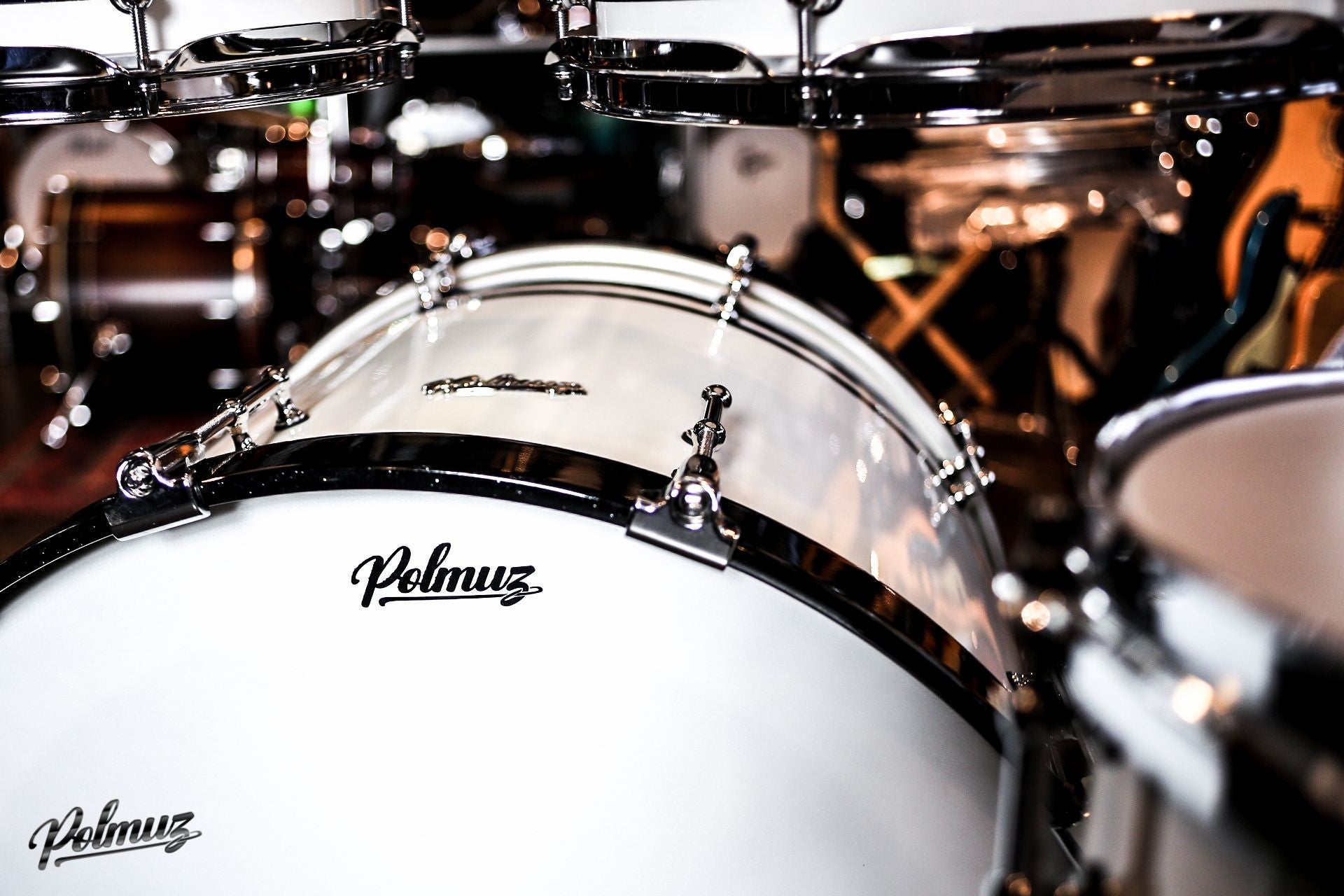 Polmuz Walnut (22/10/12/14/16) Gloss White/Double Black Sparkle Stripe - Rezerwacja — zdjęcie 6