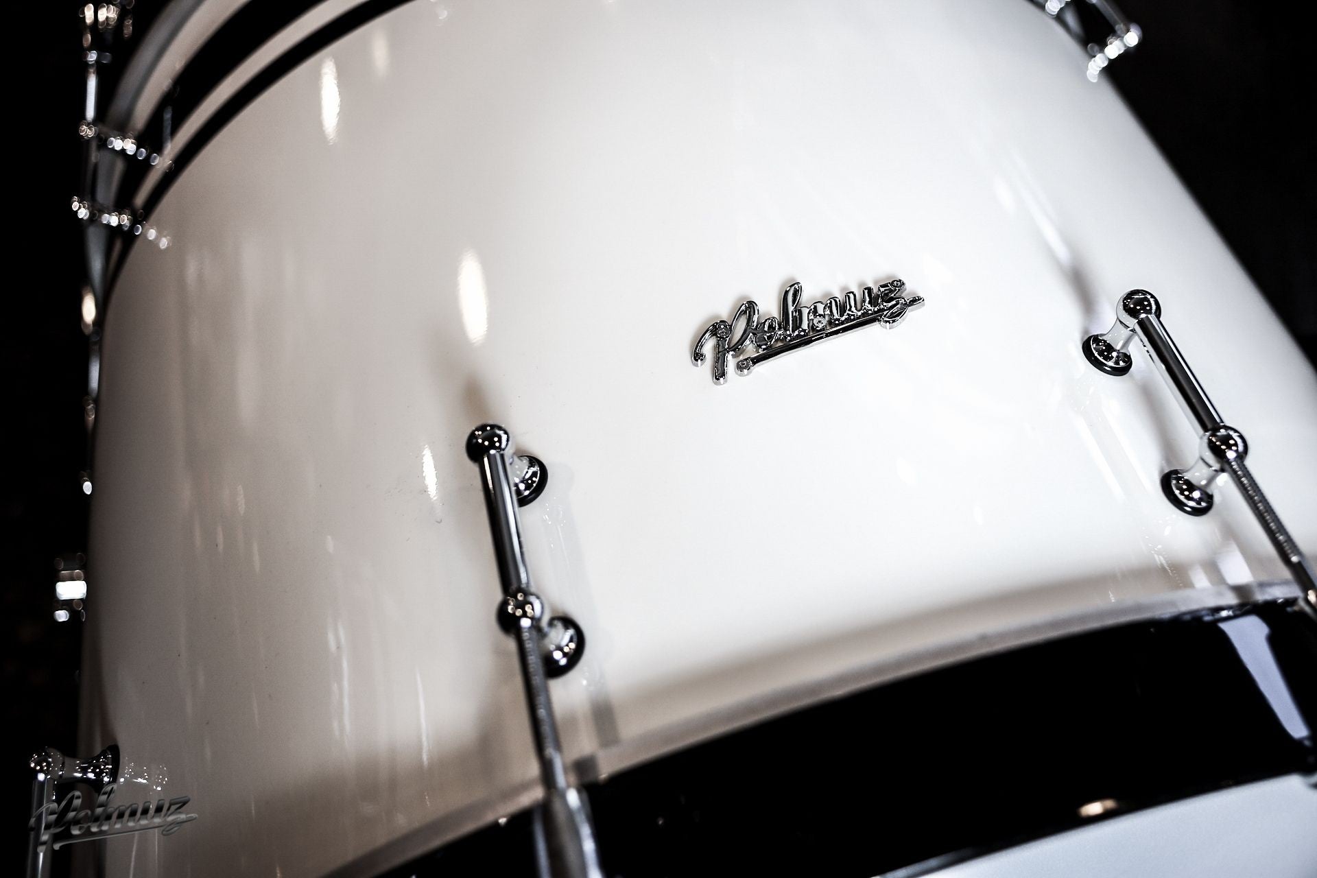 Polmuz Walnut (22/10/12/14/16) Gloss White/Double Black Sparkle Stripe - Rezerwacja — zdjęcie 8