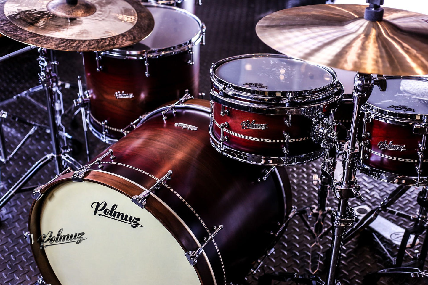 Polmuz Walnut (22/10/12/16/18) Satin Natural Walnut Red Burst - Ekspozycja — zdjęcie 4