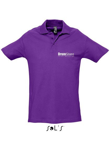 Polo drumstore męskie fioletowe S