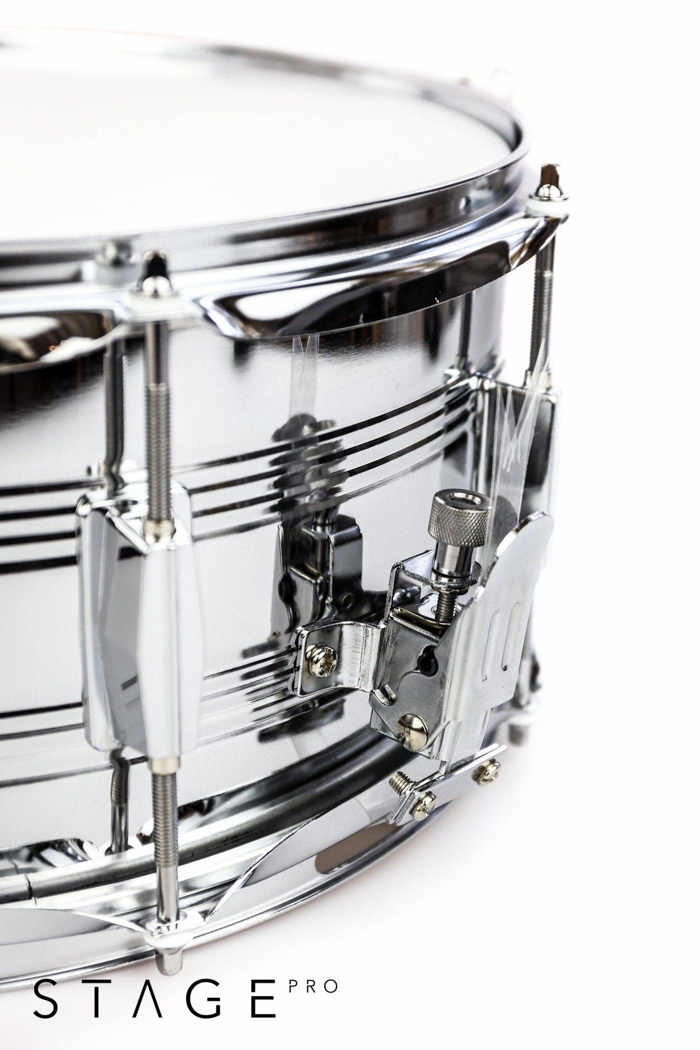 StagePro Metal snare drum (14"x6,5") - SN-403 — zdjęcie 2