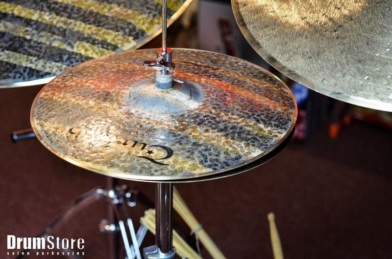 Turkish Dark Hammer Light hi-hat 14" — zdjęcie 3