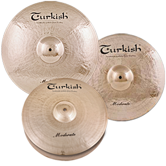 Turkish Moderate (14" Hihat, 16'' Crash, 20" Ride)